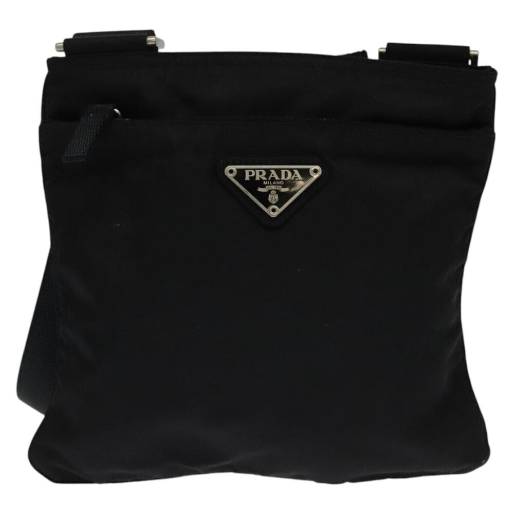 Prada Front Pocket Messenger Tessuto Medium
